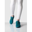 Suny Anna Kern 175 Petrol Dames Danssneakers met Splitzool van licht gebreid materiaal