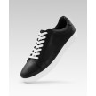 Suny Anna Kern 7010 Zwarte Nappa Leer Sneakers met veters