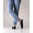 Suny Anna Kern 7015 Suede Zwarte Danssneakers met een flexibele zool