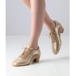 Anna Kern Brienne Goud Dames comfortabele oefen dansschoenen