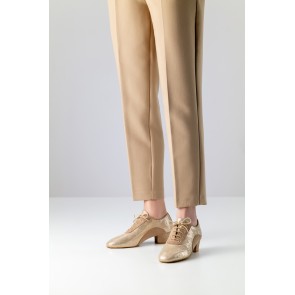 Anna Kern Brienne Goud Dames oefen dansschoenen met veters