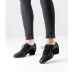 Anna Kern Brienne Zwart Dames oefen dansschoenen met veters