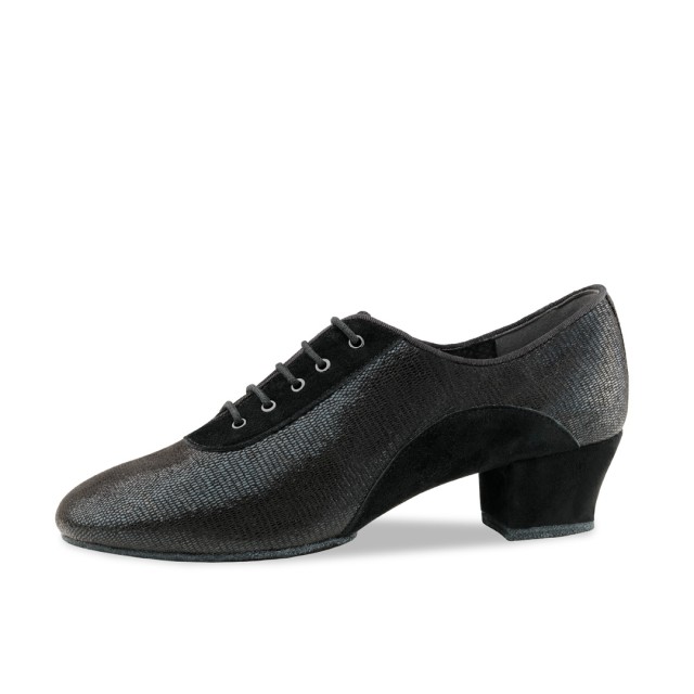 Anna kern Brienne Zwart Dames oefen dansschoenen met een lage hak