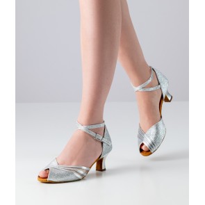 Anna Kern Christelle Zilver Dames comfortabele oefen dansschoenen