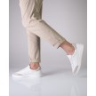 Suny-7420-Suede-Wit-Beige-Danssneakers-met-een multi brede tussenzool