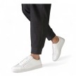 Suny Anna Kern 7425 Witte Nappa Leer Sneakers met doorlopende zool makkelijk om te draaien