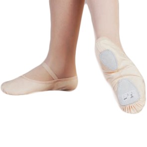 Flock Roze Balletschoenen