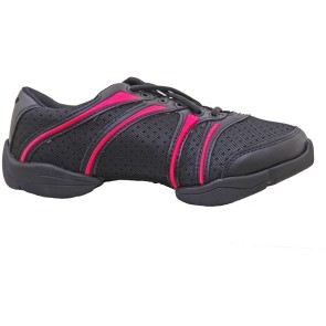 paarse danssneakers van capezio bolt ds30 voor workout