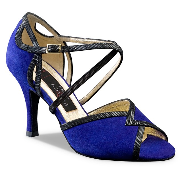 Nueva Epoca Manuela Blauwe Dames tangoschoenen