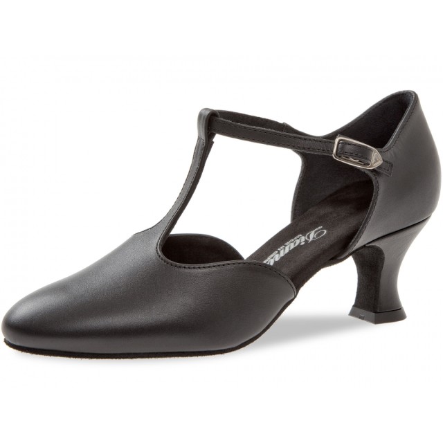 Diamant 053-006-034 dames ballroomschoenen lage flare hak 