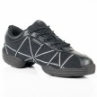 Capezio Web Danssneakers Zwart-Zilver DS19