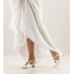 Werner Kern Gala wit satijn bruidsschoen bruiloft dansschoen comfort brede voeten dames dichte teen