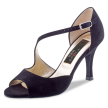 Nueva Epoca Hermosa Dansschoenen Dames Zwart Suede 