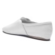 Rumpf gymnastiekschoenen wit met suede zool