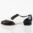 Zwart Witte Klassieke character dansschoenen voor dames SoDanca CH95