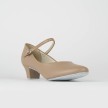 So Danca Dansschoenen Met Suède Zool CH791 35 mm Hakje bandje op de wreef