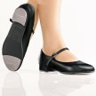 So Danca TA06 zwarte Meisjes Tap dansschoenen met Bandje over de wreef