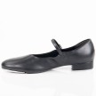 So Danca zwarte tapschoenen dames TA07 met bandje over wreef