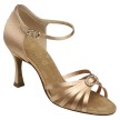 Supadance 1516 dames dansschoenen licht satijn 