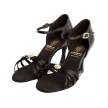 Supadance 1064 dames dansschoenen zwart open neus