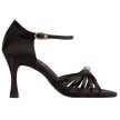 Supadance 1064 dames dansschoenen zwart zijkant