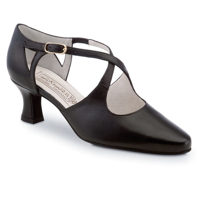 Werner kern ines nappa zwart bestseller dansschoenen voor dames leer 55 mm hak