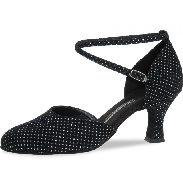 Diamant 058-080-155 dansschoenen dames zwart glitter