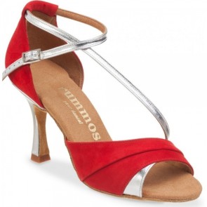 Rummos R304 fel rode dansschoenen dames latin salsa