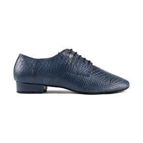 Portdance PD017 heren ballroomschoenen blauw