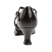 Diamant 113-009-034 dansschoenen voor dames zwart achterkant 