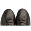 Supadance 1326 dames dansschoenen trainer leer zwart dichte neus