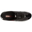 Supadance Latin dansschoenen elastische sluiting zwart bovenkant 