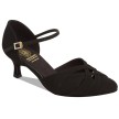 Supadance 1531 dames dansschoenen leer zwart
