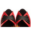 Suapdance 1536 dames dansschoenen satijn open neus rood neus 