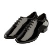 Supadance 8508 heren dansschoenen vetersluiting lakleer flexibel 