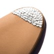 Rumpf flamenco 2333 lederen zool met spijkertjes morao 5 cm hakje