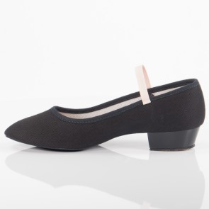dames Character schoenen met lage hak voor beginners katz Z65 zwart