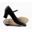 zwarte Katz Dames Character Dansschoenen met Lederen zool Showtime Stage ZLSTS