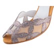 Anna Kern 820-75 Mireille multicolor sparkle dansschoenen voor dames met hoge slanke hak