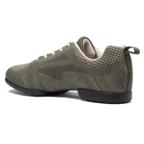 Rumpf Zuma RU1567 Khaki Danssneaker Achterkant