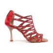 Portdance PD803 Pro Dames Dansschoenen rood Hak 7 cm
