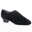 Anna Kern 559-30 zwarte Dames oefen dansschoenen met blokhakken met 3 cm hakhoogte
