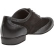 Diamant 177-025-070 heren ballroomschoenen suede leer gaatjesmotief 