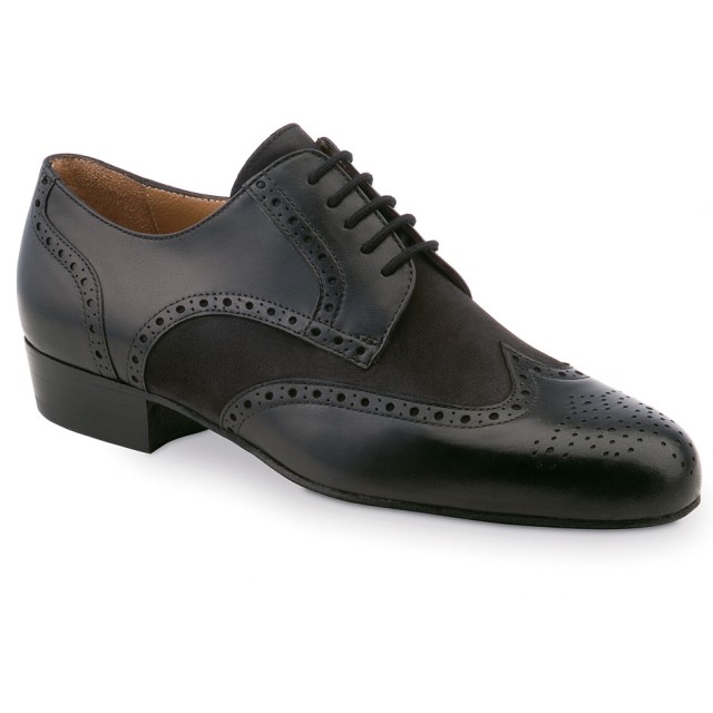 Werner Kern 28023 Heren dansschoenen van nappa Leer met geperforeerde details