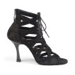 Portdance PD804 Pro Premium Nubuck zwarte dansschoenen
