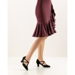 Werner Kern Merle ballroom schoenen dames social brede voet danshakken drukknoop sluiting