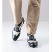 Nueva Epoca Lima Dansschoenen voor Heren vintage model tweekleurige tango dansschoen