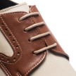 Rumpf Miguel Bruin-beige heren Dansschoenen veters