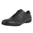 Rumpf Paolo RU2130 Zwarte Lederen Herensneaker met Buitenzool