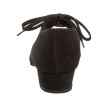 Diamant 057-029-001 dansschoenen voor dames zwart achterkant 